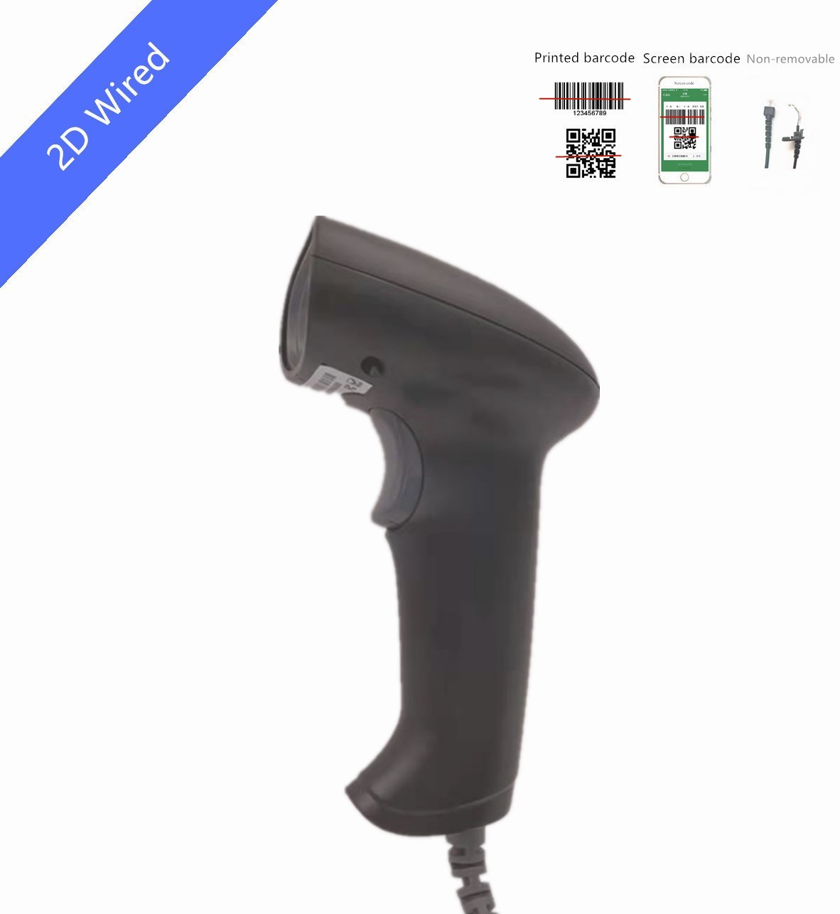 XJ-3802 | 2D and XIANJINO barcode scanner - High-Quality Barcode