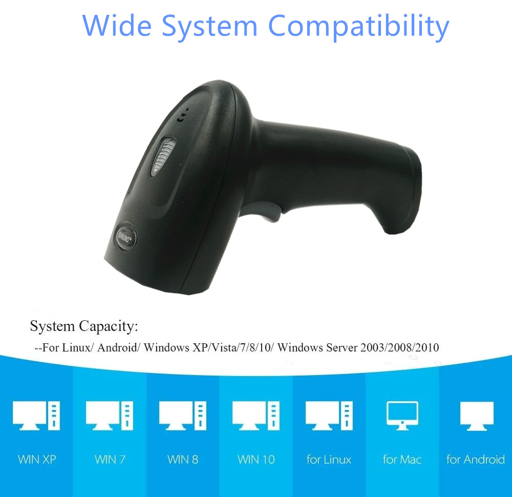 XJ-3802 | 2D and XIANJINO barcode scanner - High-Quality Barcode